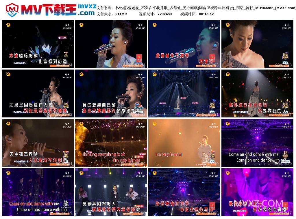 林忆莲-蓝莲花_不必在乎我是谁_多得他_无心睡眠(湖南卫视跨年演唱会)_国语_流行_MD103382